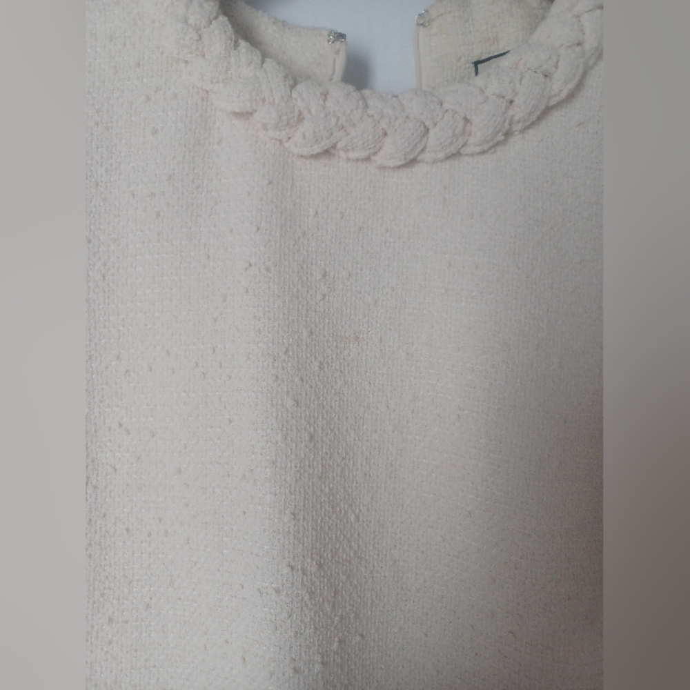 Tuckernuck Tweed “Jackie” Dress Pearl Cream Ivory XXLarge - Picture 8 of 9